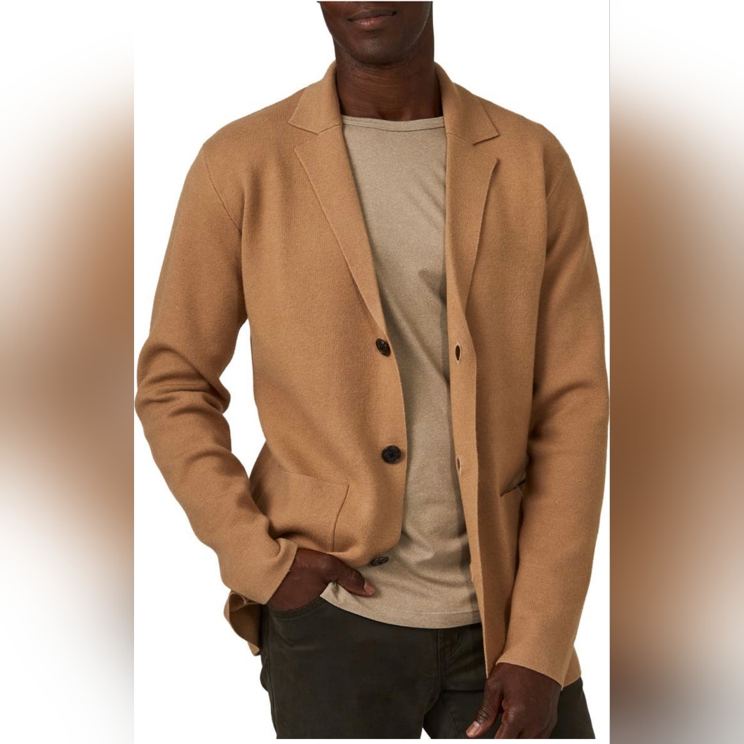 7 Diamonds Brighton Cardigan Coat - Camel Nwt